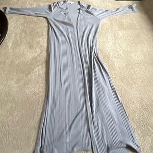 Umgee Light Gray Long Sleeve Dress
